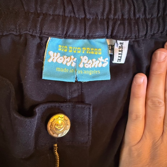 Big Bud Press Black Work Pants - Picture 1 of 3